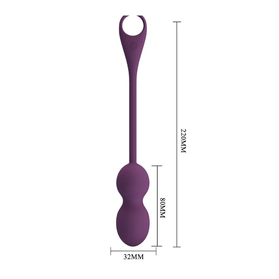 PRETTY LOVE - APP ELVIRA KEGEL BALLS TELECOMANDO VIOLA